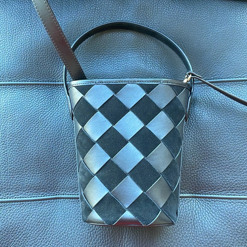 JCrew mini bucket bag
